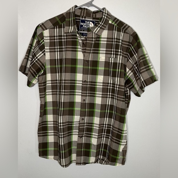 The North Face Short Sleeve Button Up Shirt Men's Size Large - Picture 1 of 6